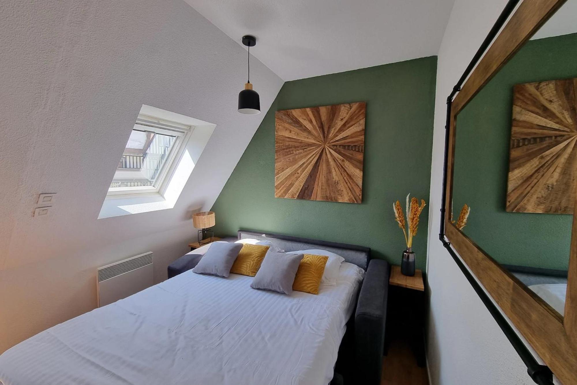 Studio Cocooning Petite Vue Mer Cabourg Kültér fotó